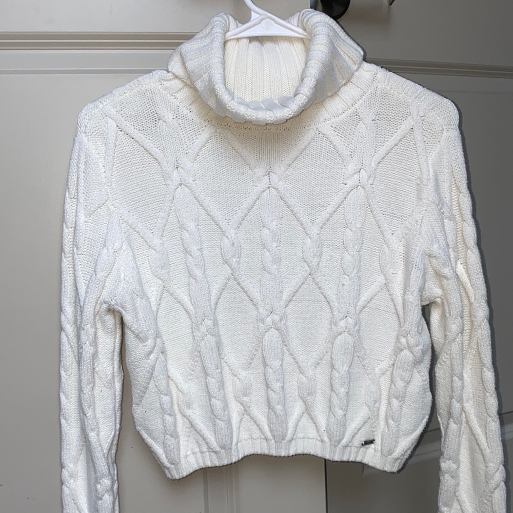 White turtleneck